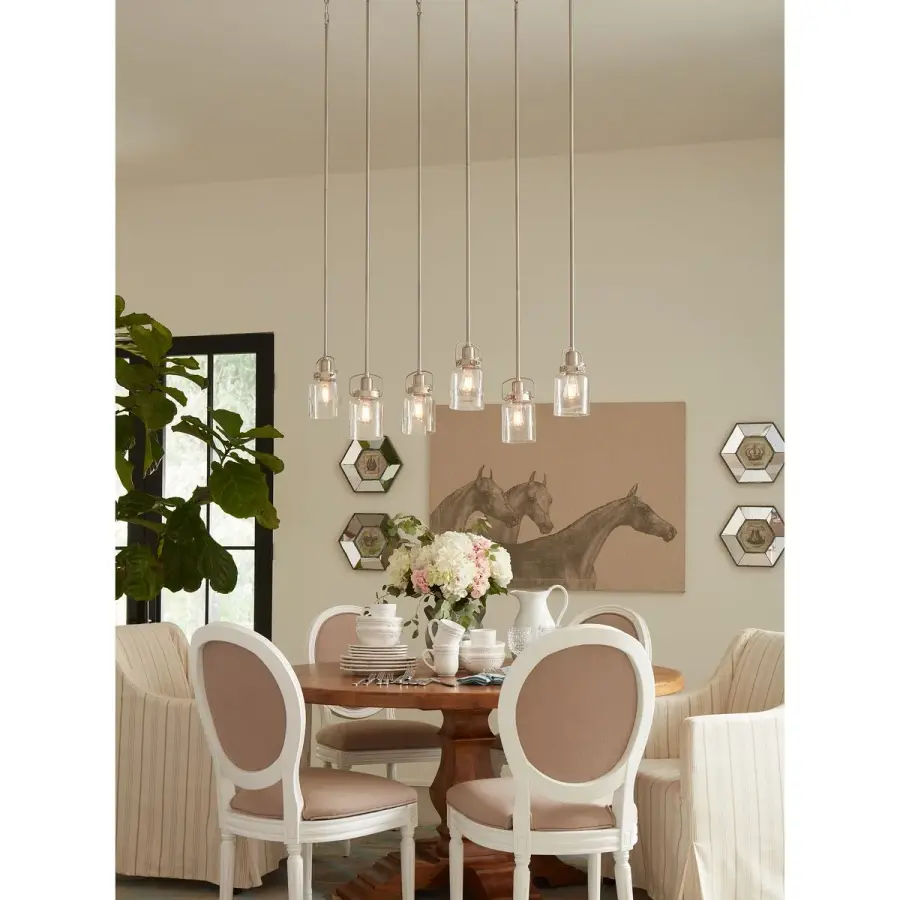 Calhoun One-Light Clear Glass Mini-Pendant - Image 3
