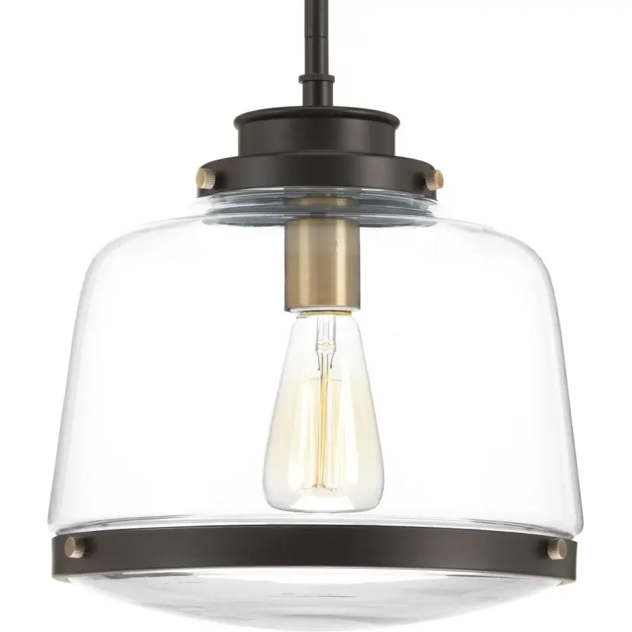 Judson Clear Glass Pendant Light - Image 1
