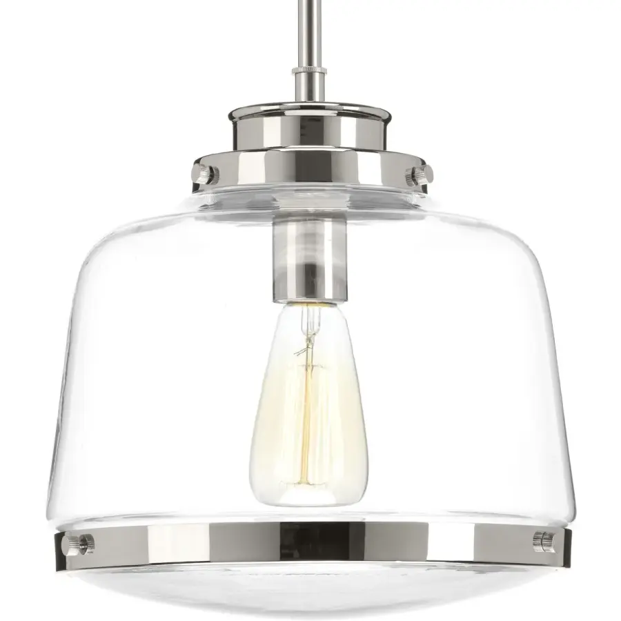 Judson Clear Glass Pendant Light - Image 2