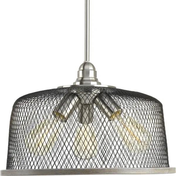 The Tilley Collection brings coastal elegance to any space with its three-light design and sophisticated brushed nickel finish. California Title 24 compliant and JA8 certified, this pendant combines style with energy efficiency.