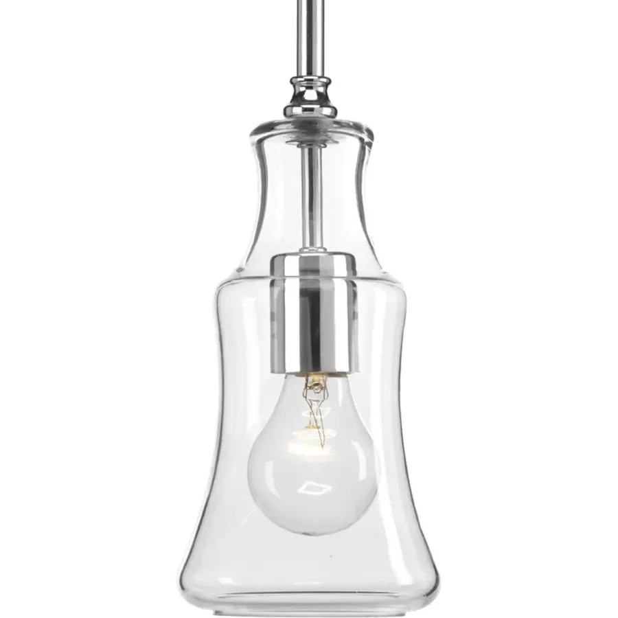 Litchfield One-Light Clear Glass Pendant