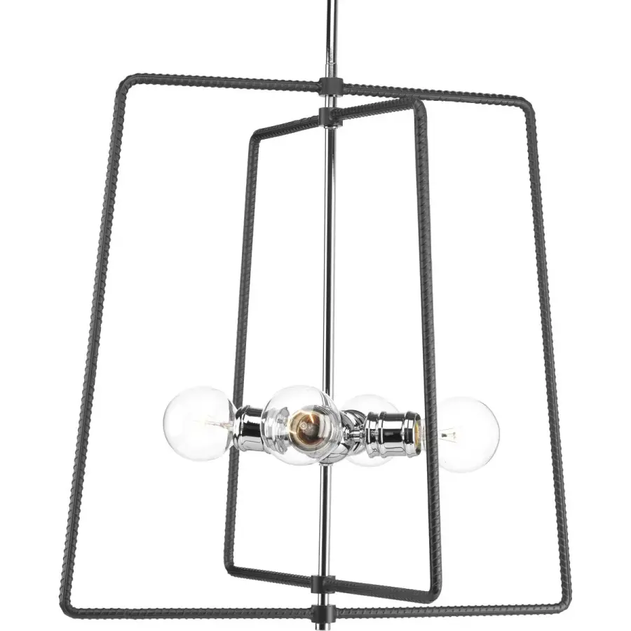 Re-Bar Collection Four-Light Pendant - Image 1