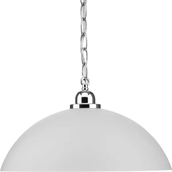 Classic Dome Pendant - Brushed Nickel - Image 1