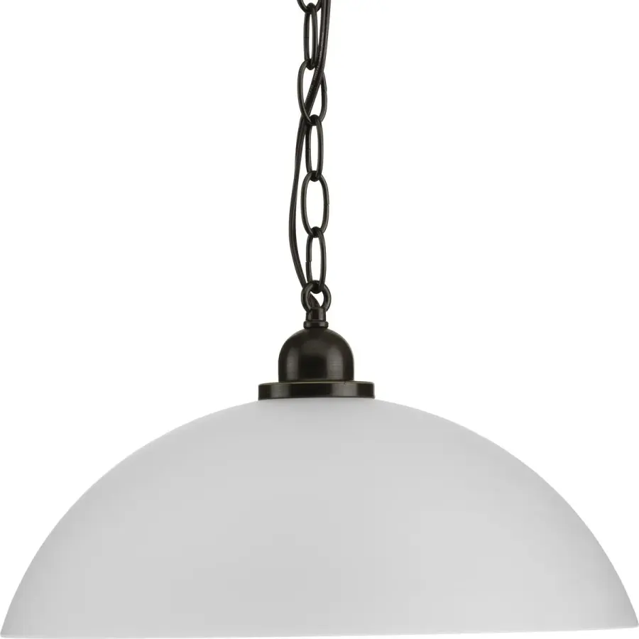 Classic Dome Pendant - Brushed Nickel - Image 2