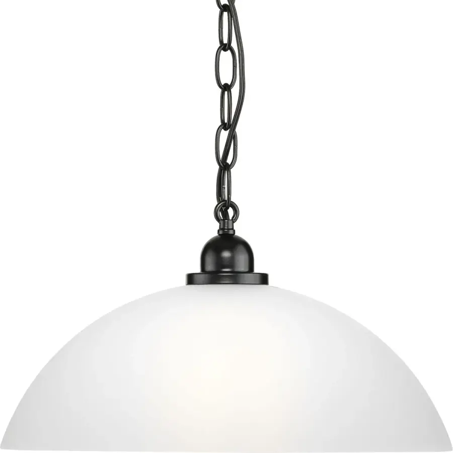Classic Dome Pendant - Brushed Nickel - Image 3