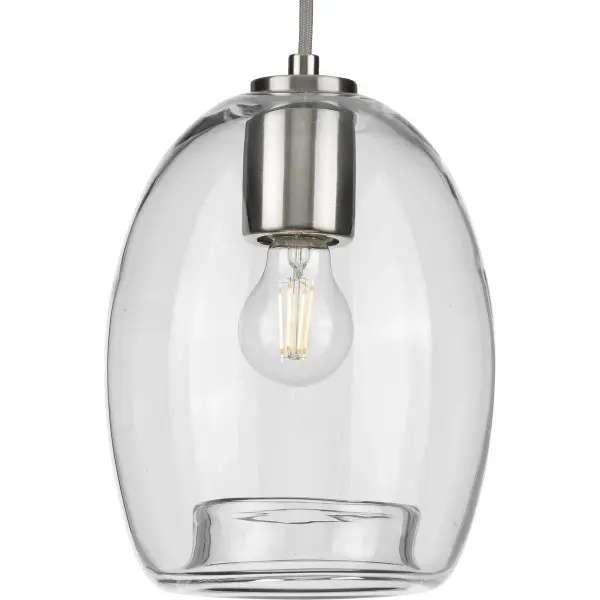 Caisson One-Light Clear Glass Pendant - Image 2