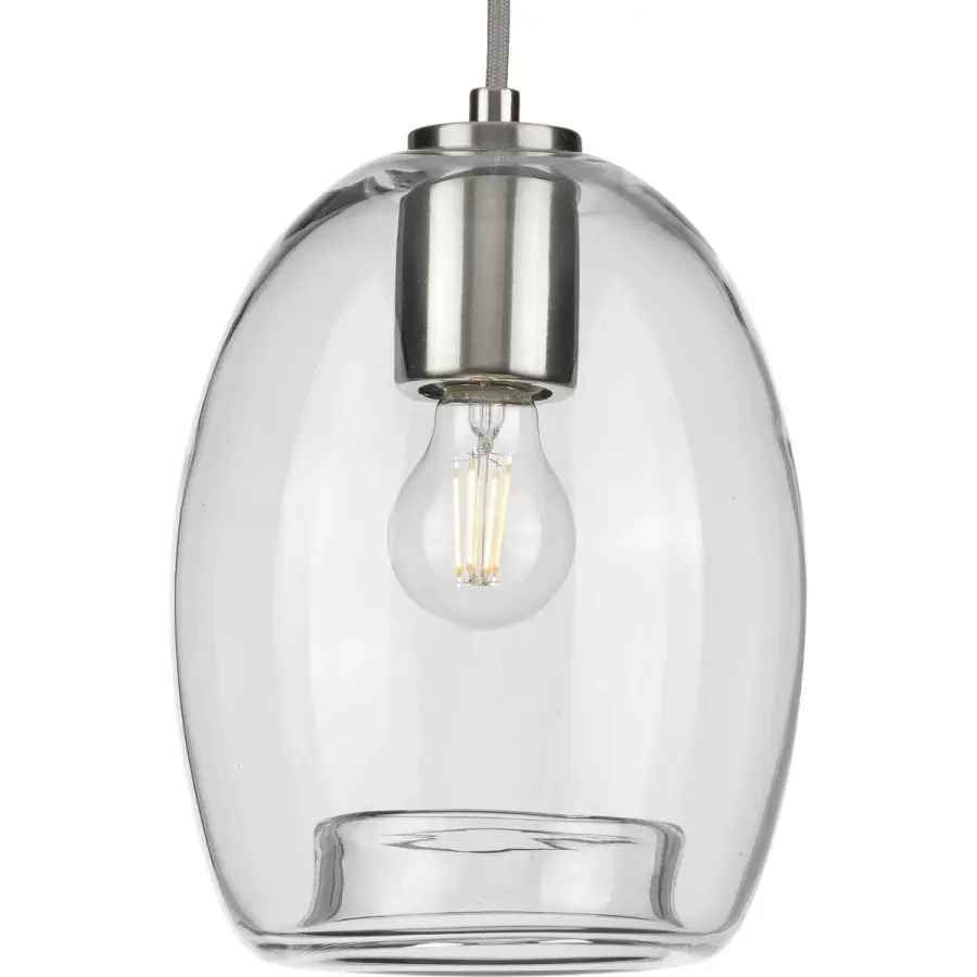 Caisson One-Light Clear Glass Pendant - Image 2