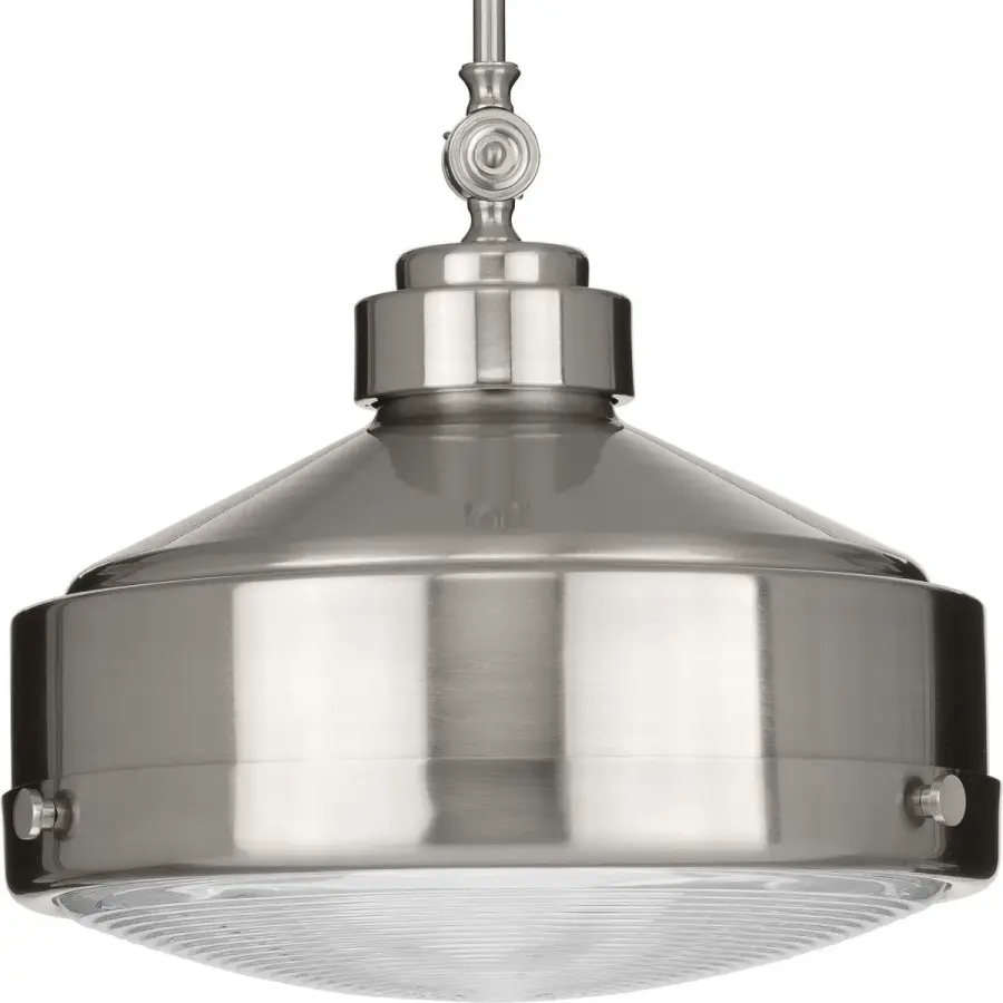 Loftin One-Light Clear Patterned Glass Pendant - Image 2