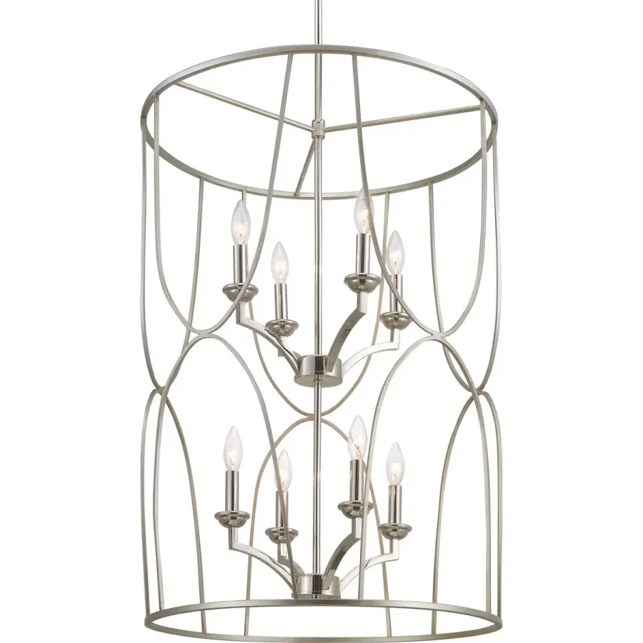 Landree Collection Eight-Light Foyer Pendant - Image 2