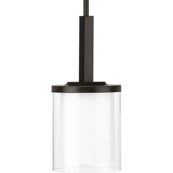 Mast Collection One-Light Clear Glass Mini-Pendant - Image 1