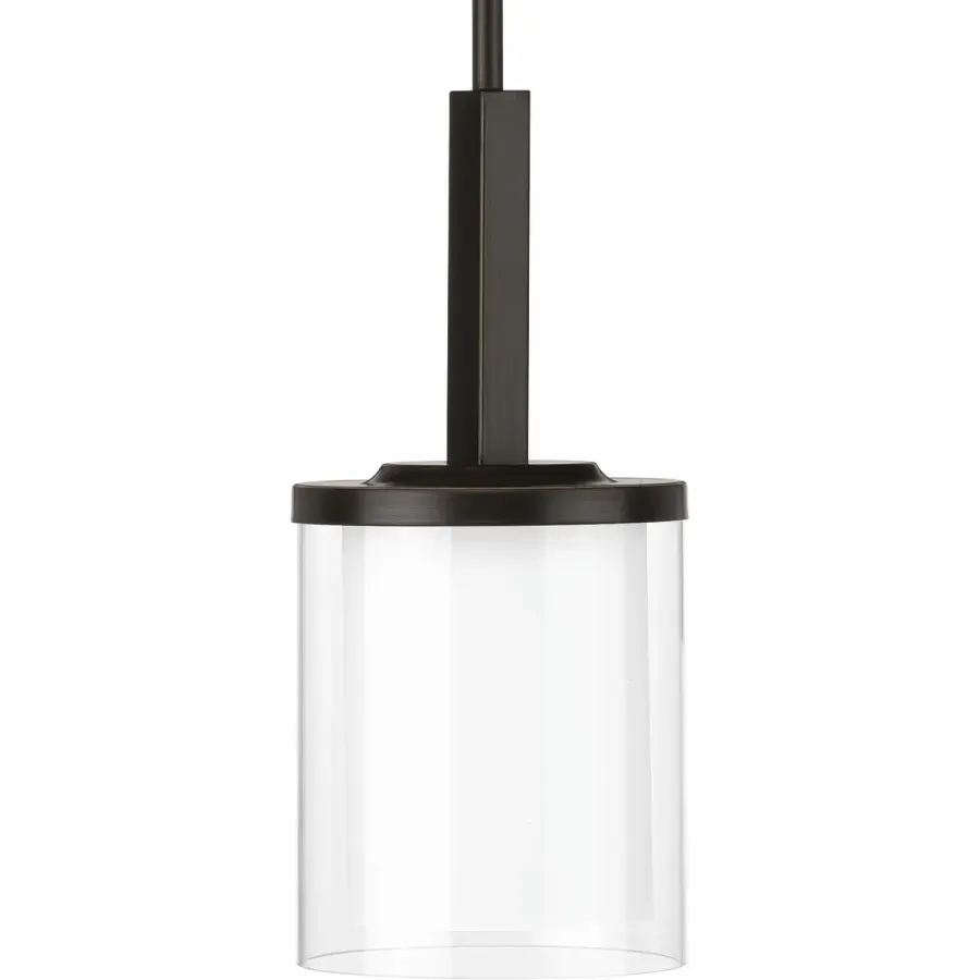 Mast Collection One-Light Clear Glass Mini-Pendant - Image 1
