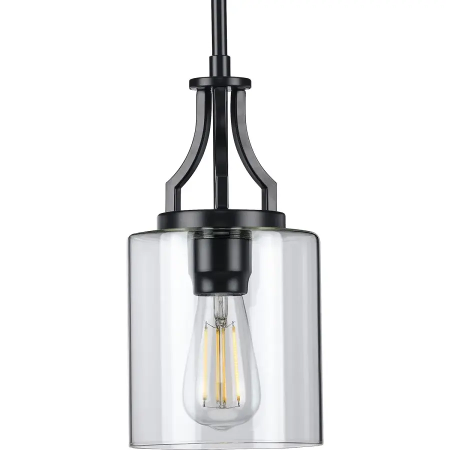 Lassiter One-Light Clear Glass Pendant - Image 1