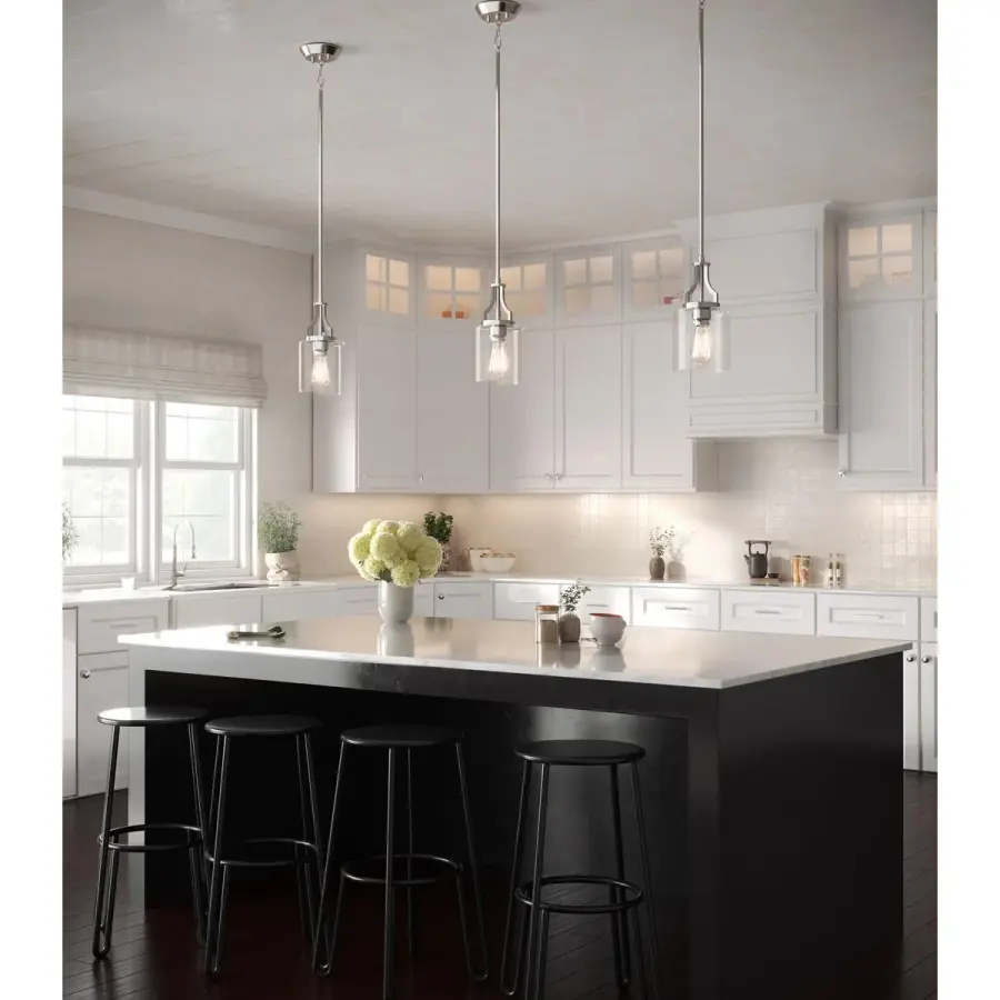 Lassiter One-Light Clear Glass Pendant - Image 4
