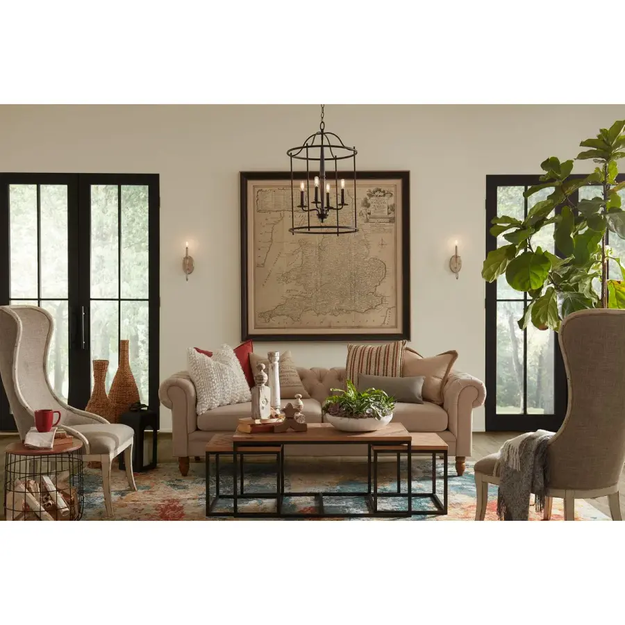 Durrell Collection Four-Light Medium Foyer Pendant - Image 3
