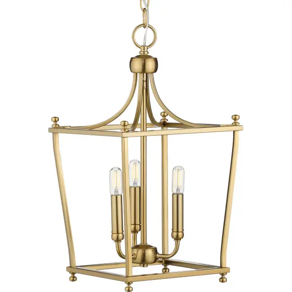 Classic Three-Light Foyer Pendant with Timeless Appeal - Image 2