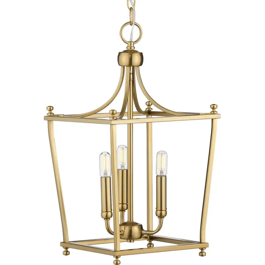 Classic Three-Light Foyer Pendant with Timeless Appeal - Image 2