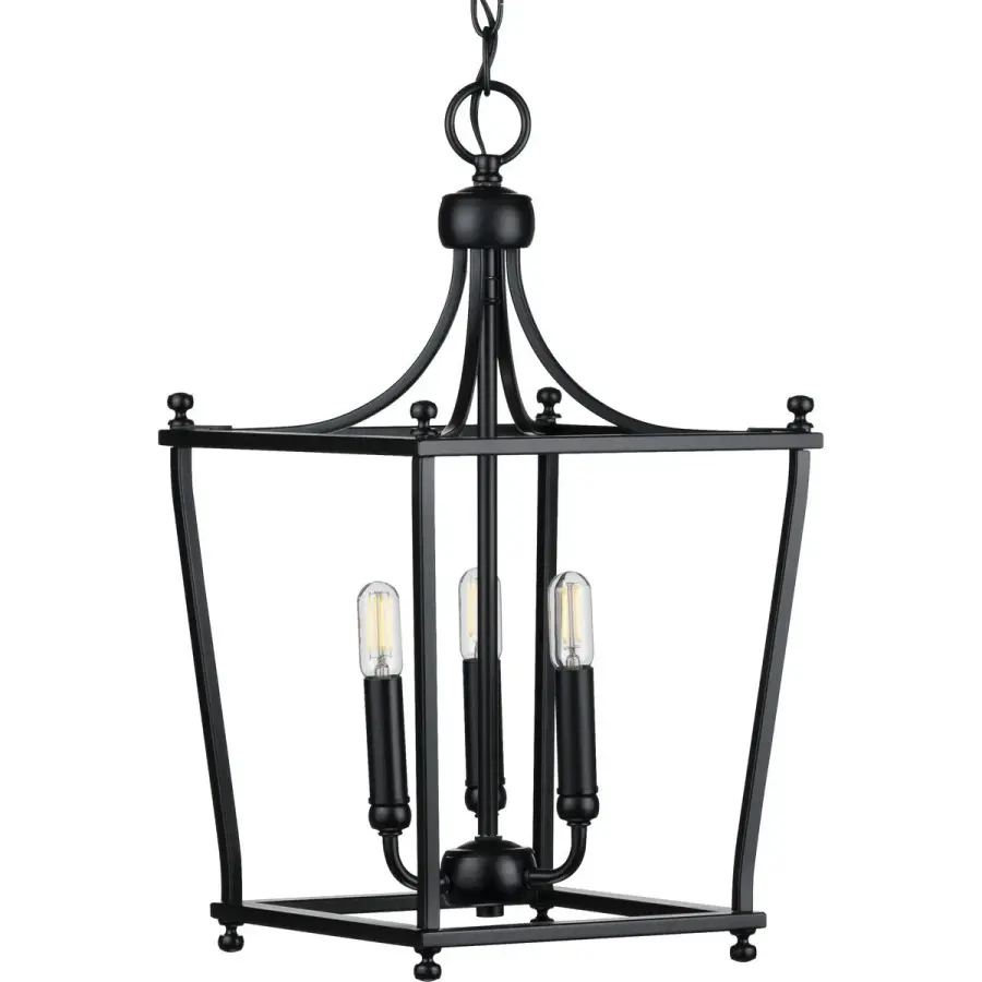 Classic Three-Light Foyer Pendant with Timeless Appeal - Image 3