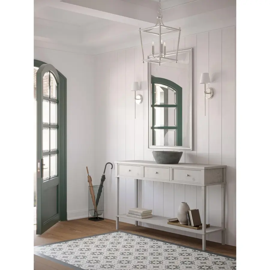 Classic Three-Light Foyer Pendant with Timeless Appeal - Image 4