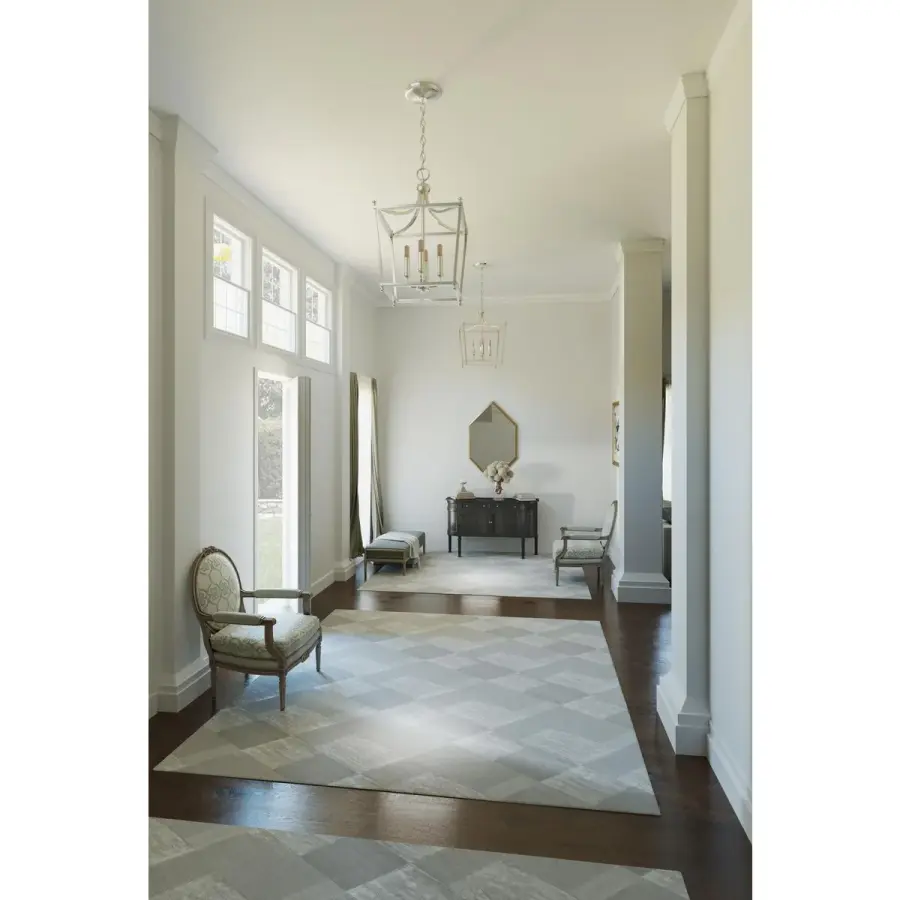 Elegant Four-Light Foyer Pendant with Timeless Transitional Design - Image 4