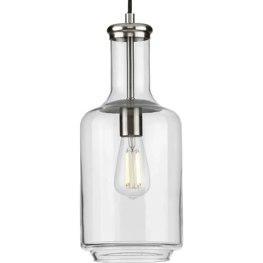Latrobe One-Light Clear Glass Pendant - Image 1