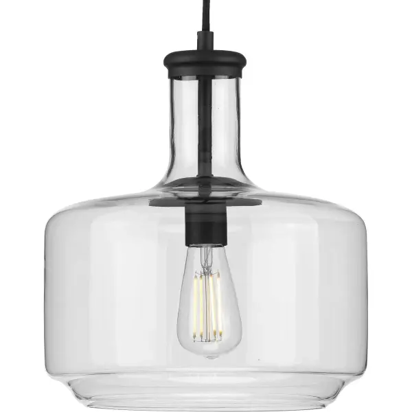 Latrobe One-Light Clear Glass Pendant - Image 1