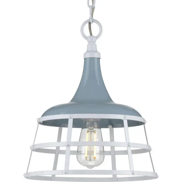 The Bastille pendant combines coastal charm with contemporary clean lines. Its white finish and open frame design create an airy, light-filled aesthetic perfect for kitchens, dining areas, and bedrooms seeking relaxed sophistication.