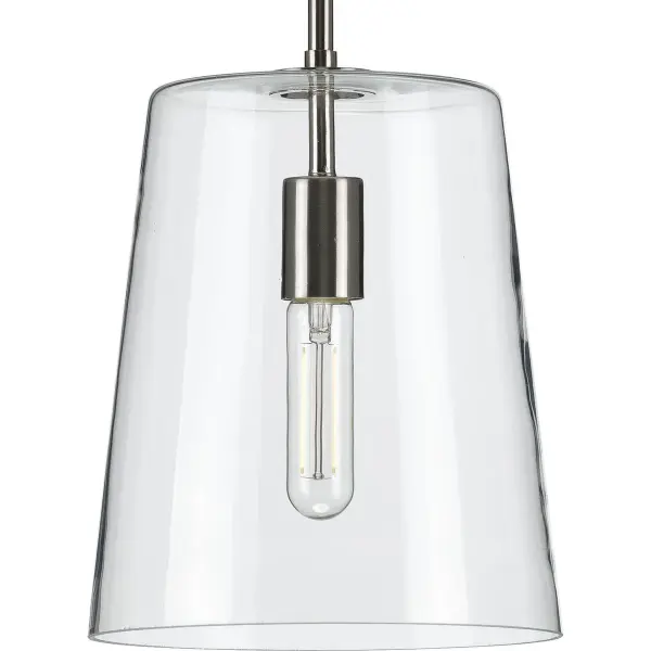 Clarion Collection One-Light Clear Glass Pendant - Image 3