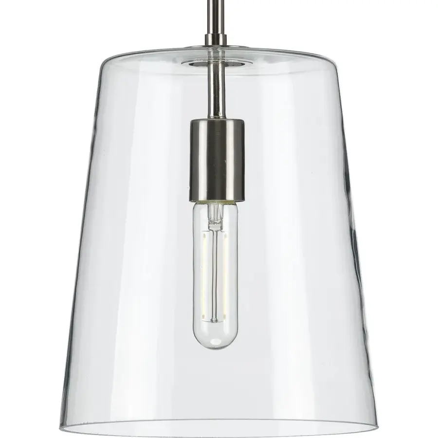 Clarion Collection One-Light Clear Glass Pendant - Image 3