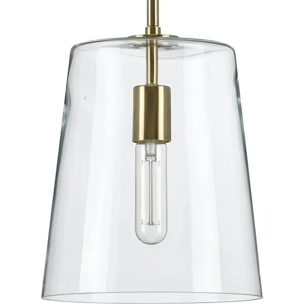Clarion Collection One-Light Clear Glass Pendant - Image 4