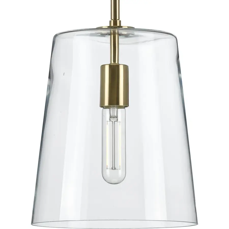 Clarion Collection One-Light Clear Glass Pendant - Image 4