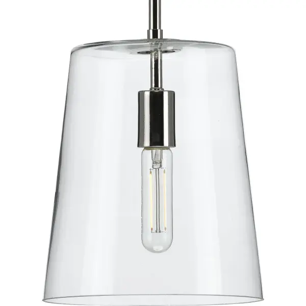 Clarion Collection One-Light Clear Glass Pendant - Image 5