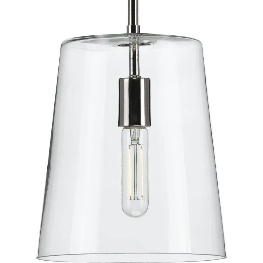 Clarion Collection One-Light Clear Glass Pendant - Image 5