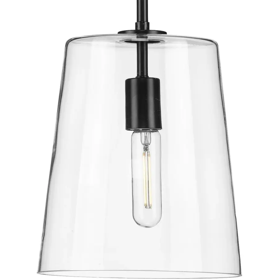 Clarion Collection One-Light Clear Glass Pendant - Image 6