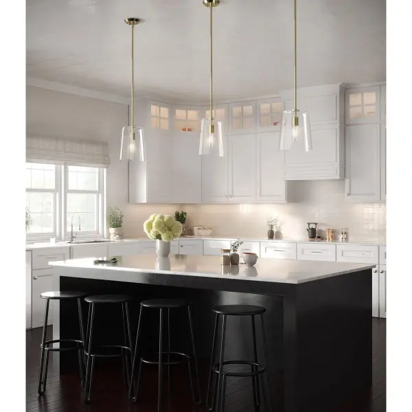 Clarion Collection One-Light Clear Glass Pendant - Image 7