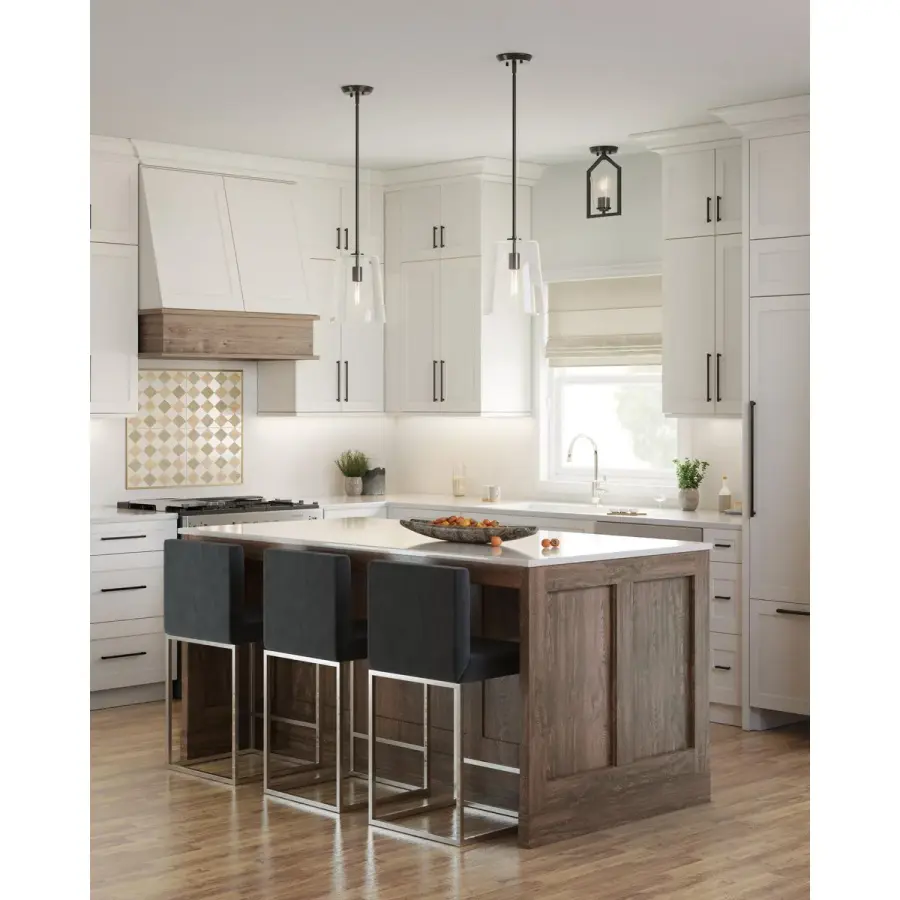 Clarion Collection One-Light Clear Glass Pendant - Image 10