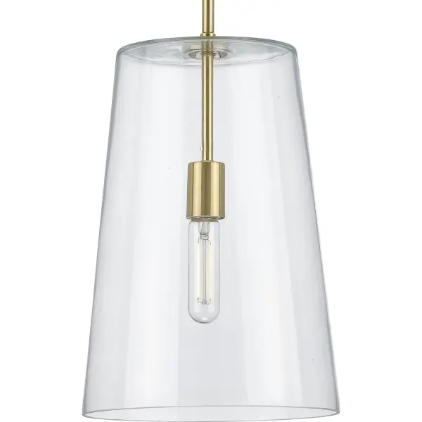 Clarion Collection One-Light Clear Glass Pendant - Image 3