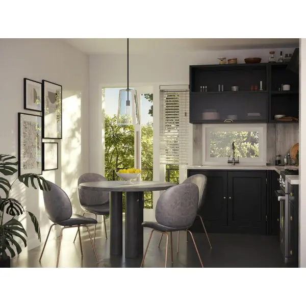 Clarion Collection One-Light Clear Glass Pendant - Image 6
