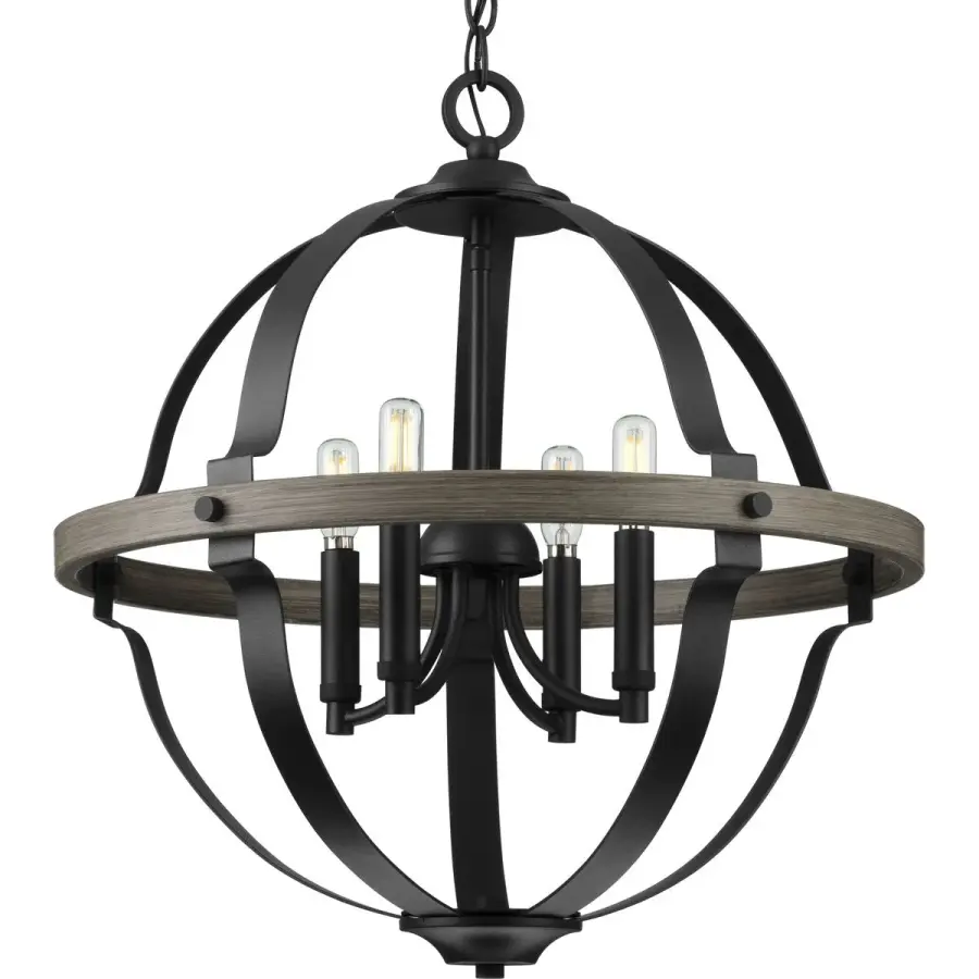 Lockhart Four-Light Hanging Pendant - Image 1