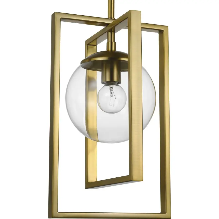 Atwell Clear Glass Pendant Light - Image 1