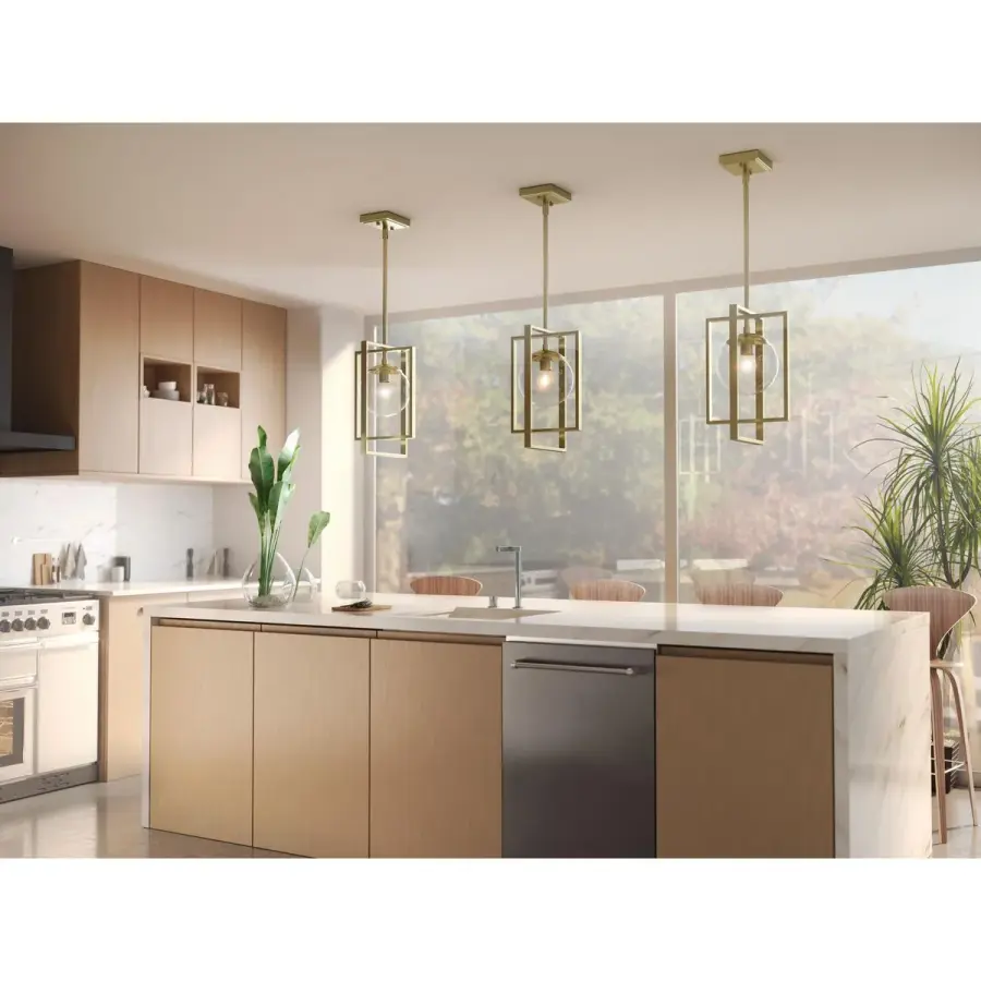 Atwell Clear Glass Pendant Light - Image 4