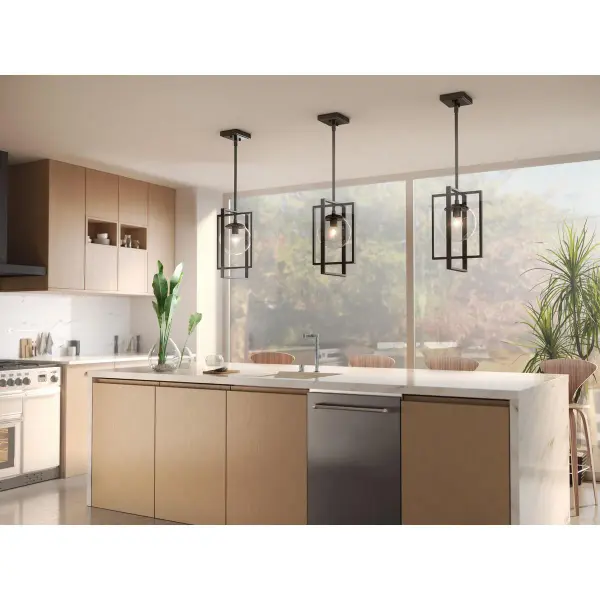 Atwell Clear Glass Pendant Light - Image 5