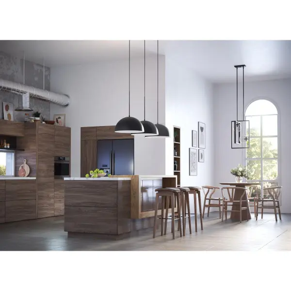 Atwell Two-Light Clear Glass Pendant - Image 4