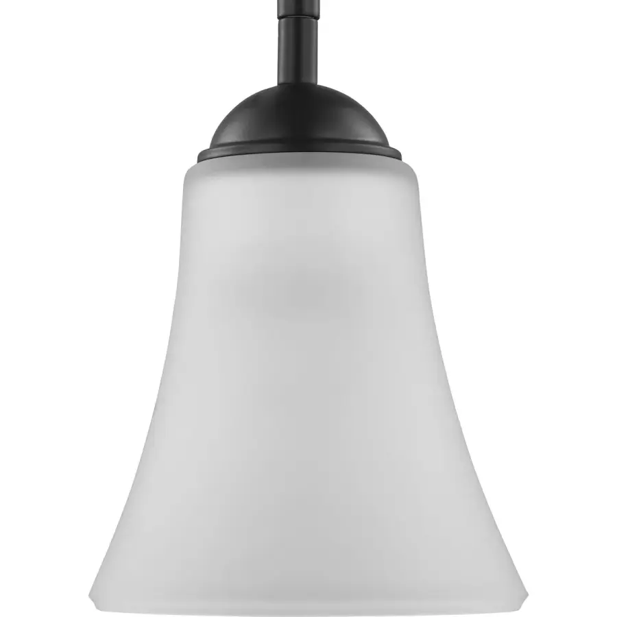Classic Collection One-Light Etched Glass Pendant - Image 1