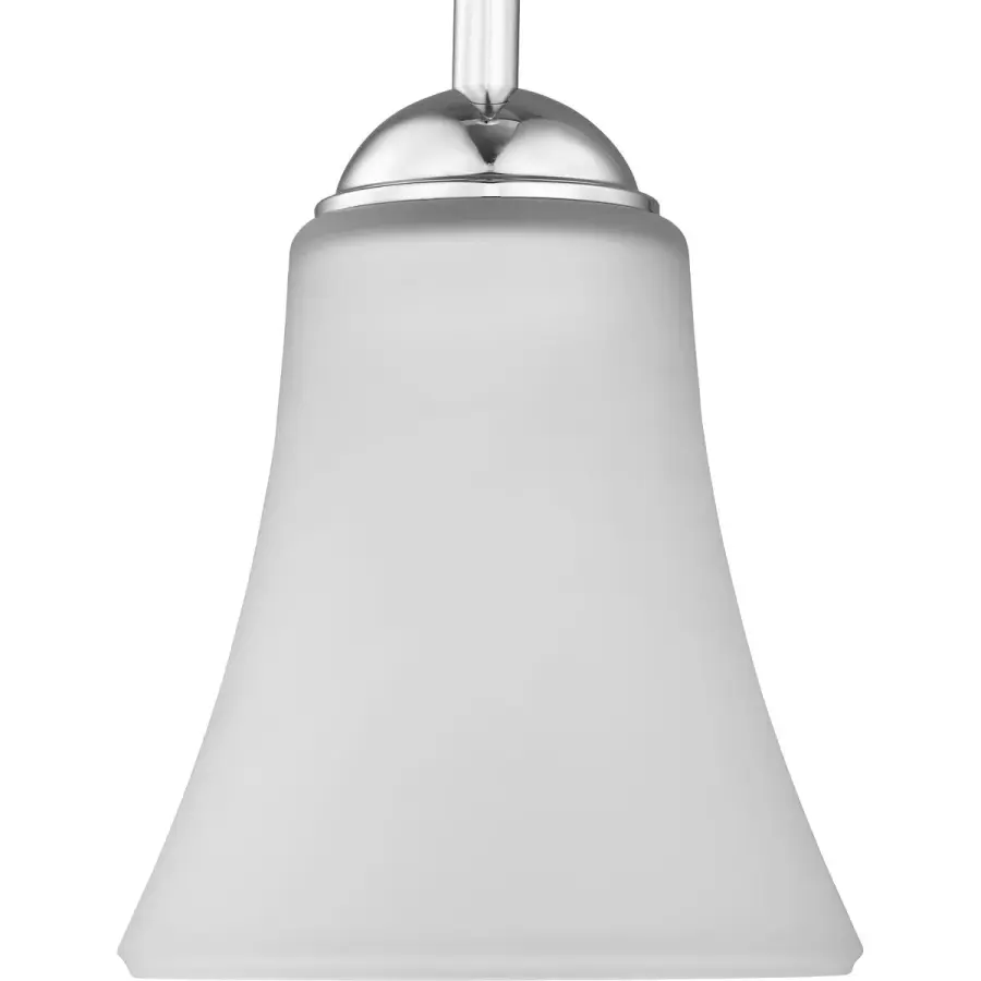 Classic Collection One-Light Etched Glass Pendant - Image 2