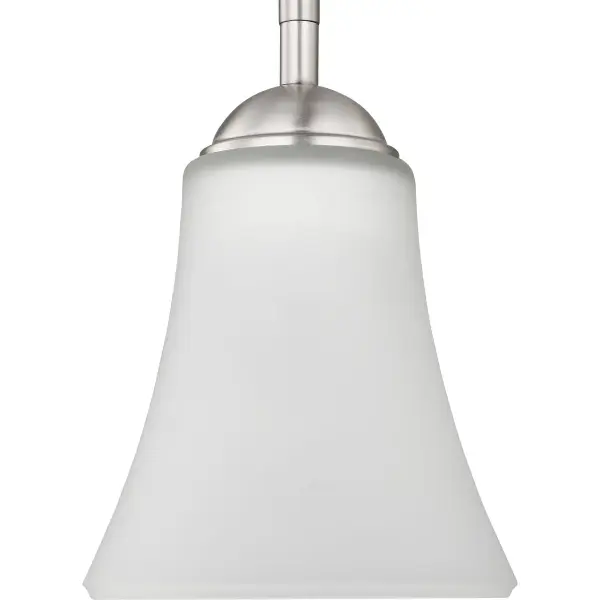 Classic Collection One-Light Etched Glass Pendant - Image 3