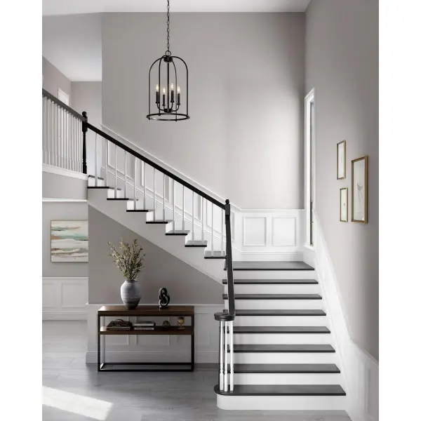 Leyden Collection Four-Light Foyer Pendant - Image 3
