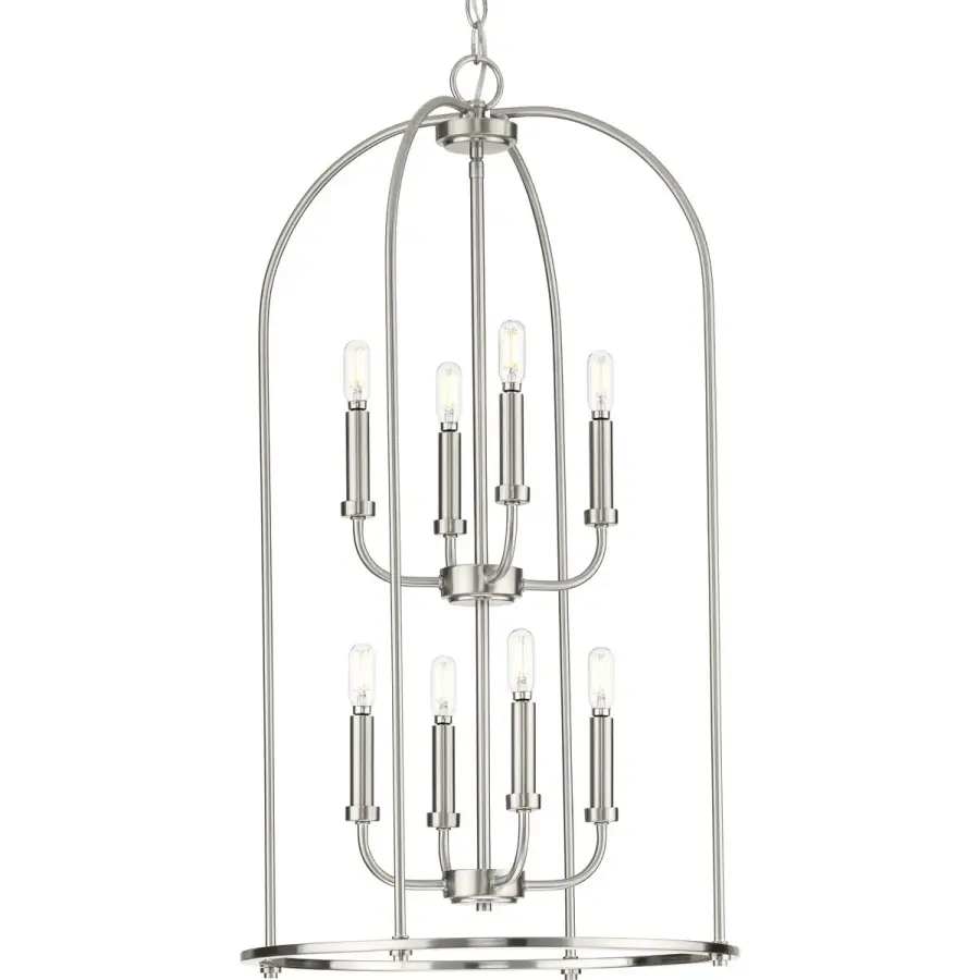 Leyden Eight-Light Foyer Pendant - Image 1