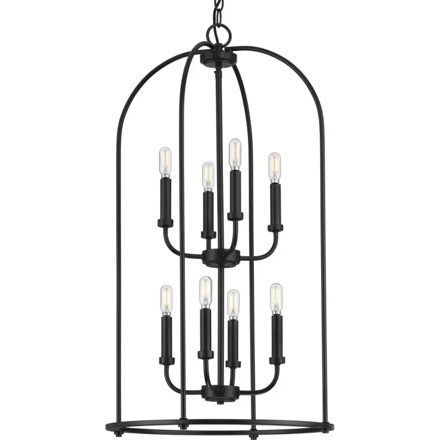 Leyden Eight-Light Foyer Pendant - Image 2
