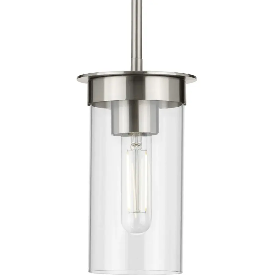 Versatile Mini Pendant with Timeless Clear Glass Design - Image 2
