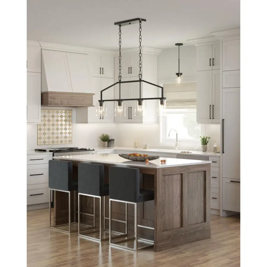 Versatile Mini Pendant with Timeless Clear Glass Design - Image 3